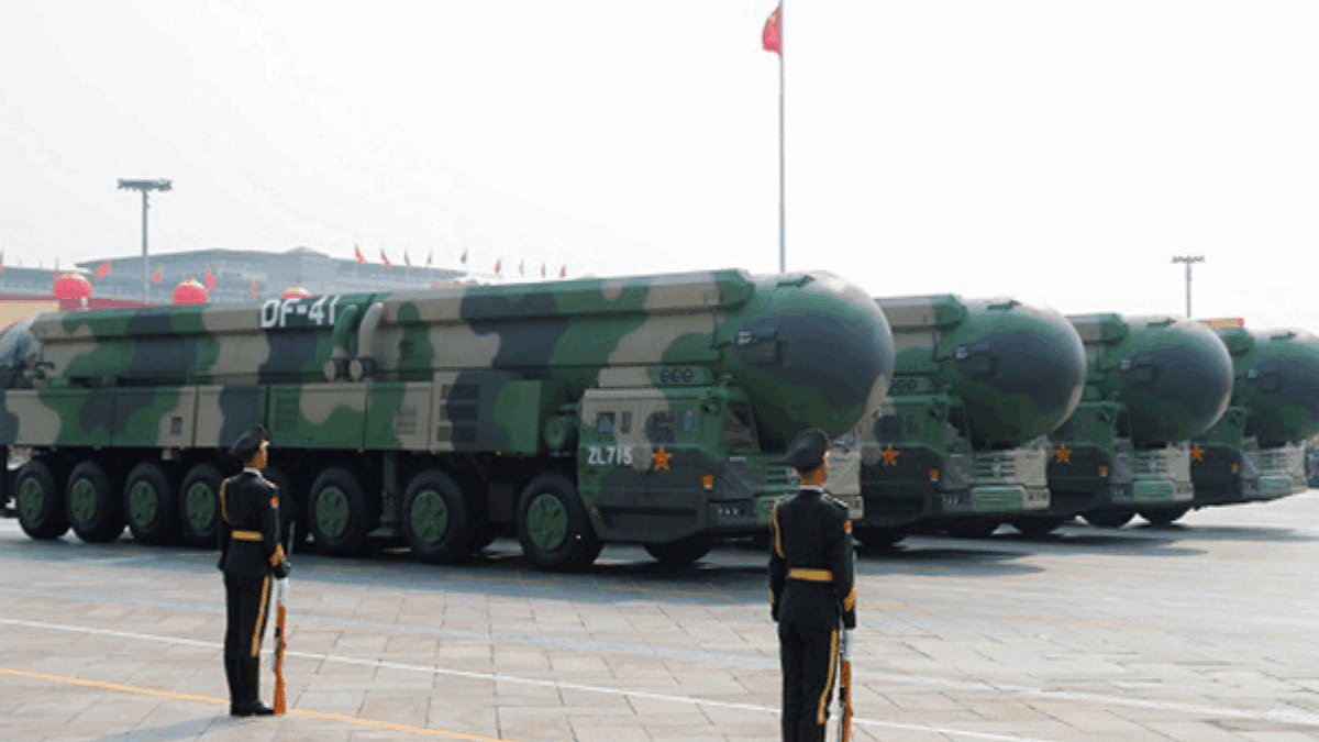 File photo of China's DF-41 intercontinental ballistic missiles | Reuters