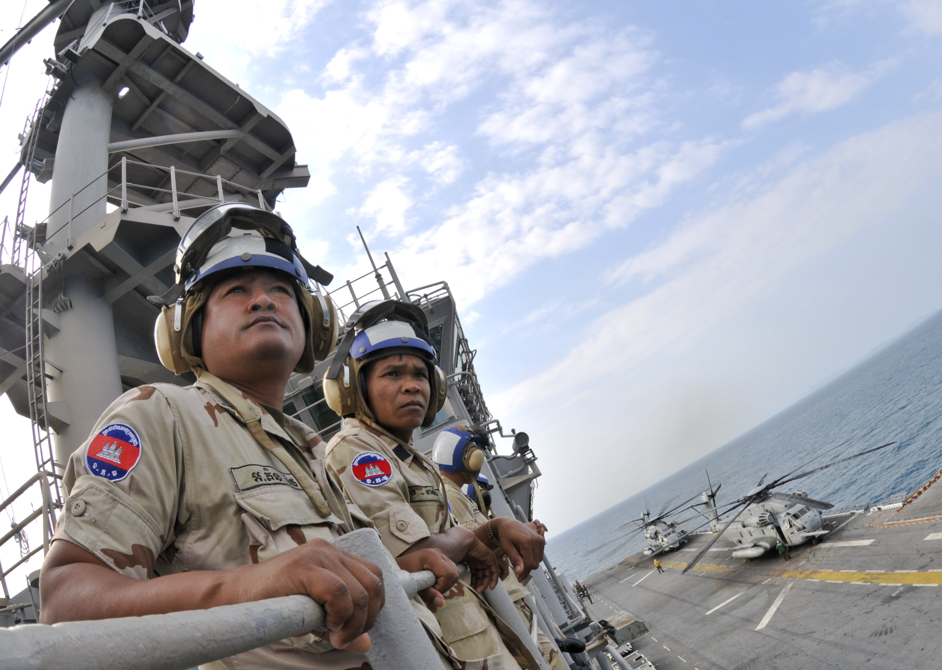 US_Navy_110227-N-9950J-210_Royal_Cambodian_Navy_officers_observe_flight_quarters_during_a_ship_tour_aboard_the_forward-deployed_amphibious_assault.jpg