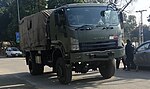 Pakistan army Isuzu F-series troop transport truck