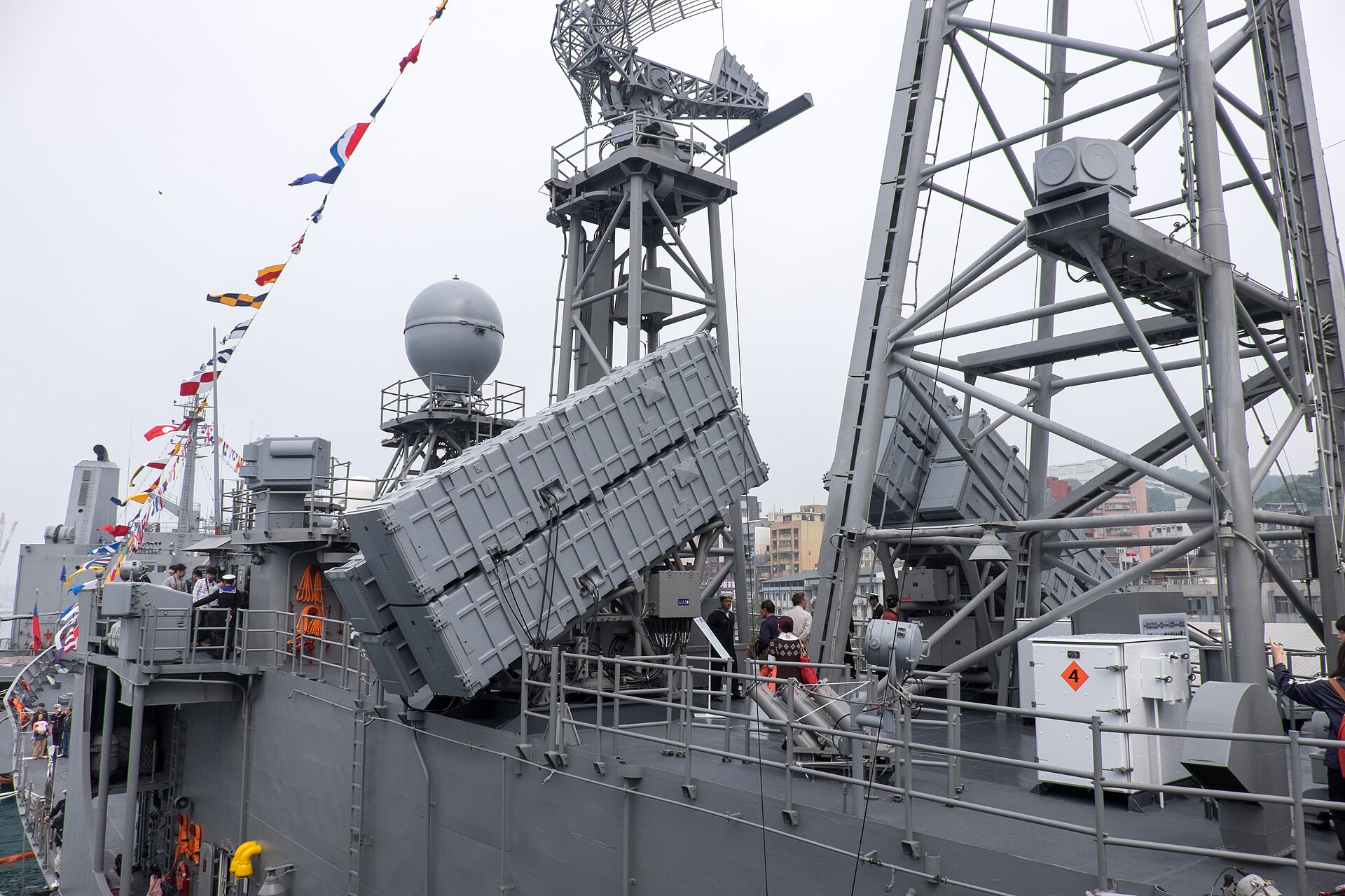 1920px-Hsiung_Feng_II_and_Hsiung_Feng_III_Anti-Ship_Missile_Launchers_aboard_on_Central_Upper_Deck_of_ROCN_Pan_Chao_%28PFG2-1108%29_20150316.jpg