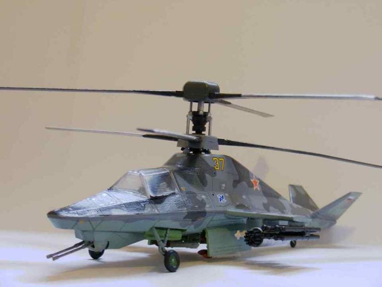 تعرَّف على مشروع المروحية الهجومية الروسية الشبحية KA-58