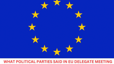 Caretaker govt, elections under PM Hasina and need for dialogue: 4 major parties meet EU delegation