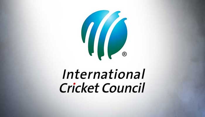 The logo of International Cricket Council (ICC).