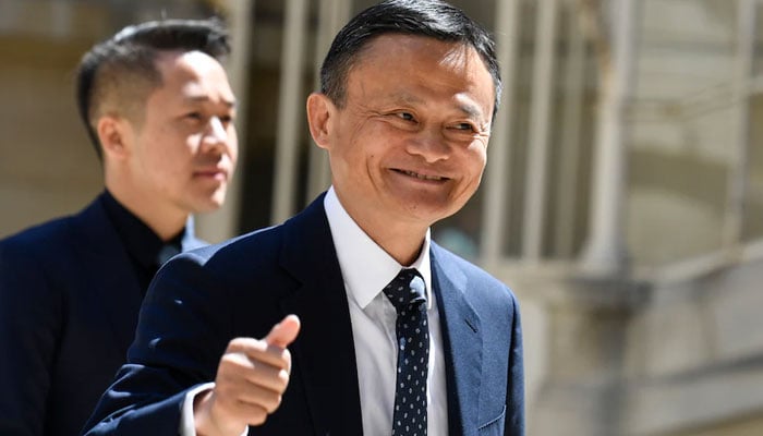 This picture shows Alibaba co-founder, Jack Ma. — AFP/File