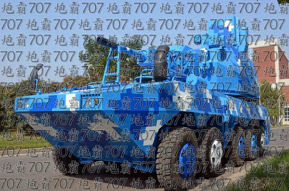 76mm naval gun mounted on wheeled armored vehicle 20181025 02.jpeg