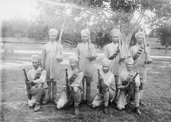 A group of recruits of the 2nd Lancers Cavalry regiment during a musketry drill_.jpg