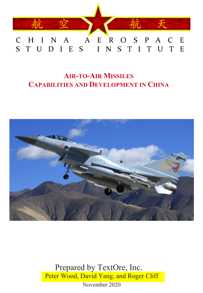 Air-To-Air Missiles Capabilities And Development In China - Peter Wood, David Yang, and Roger ...png