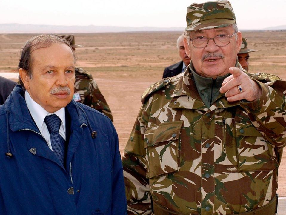 Algerian Army Chief of Staff and Former Algerian President.jpg