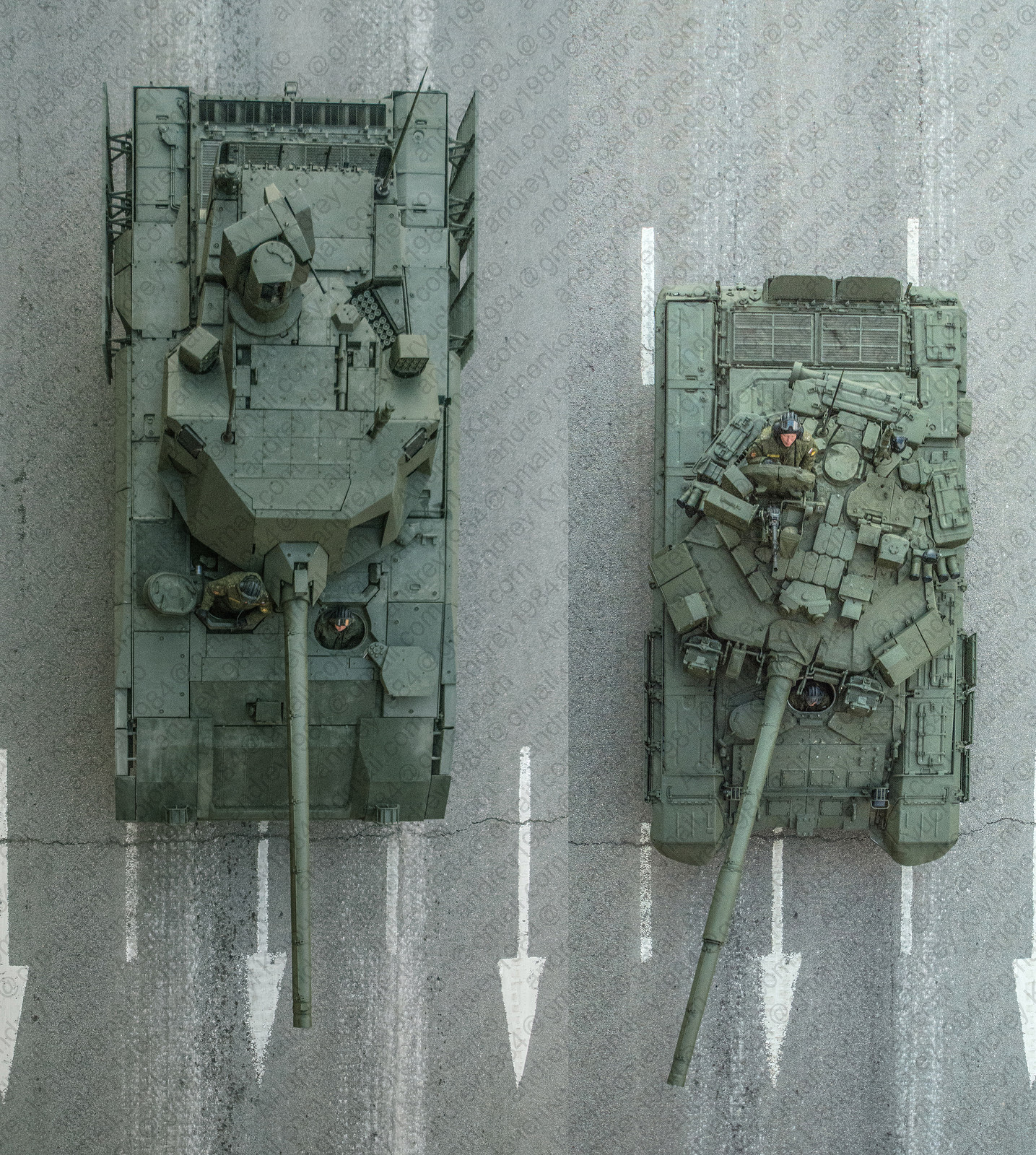 Armata and T-90 size.jpg