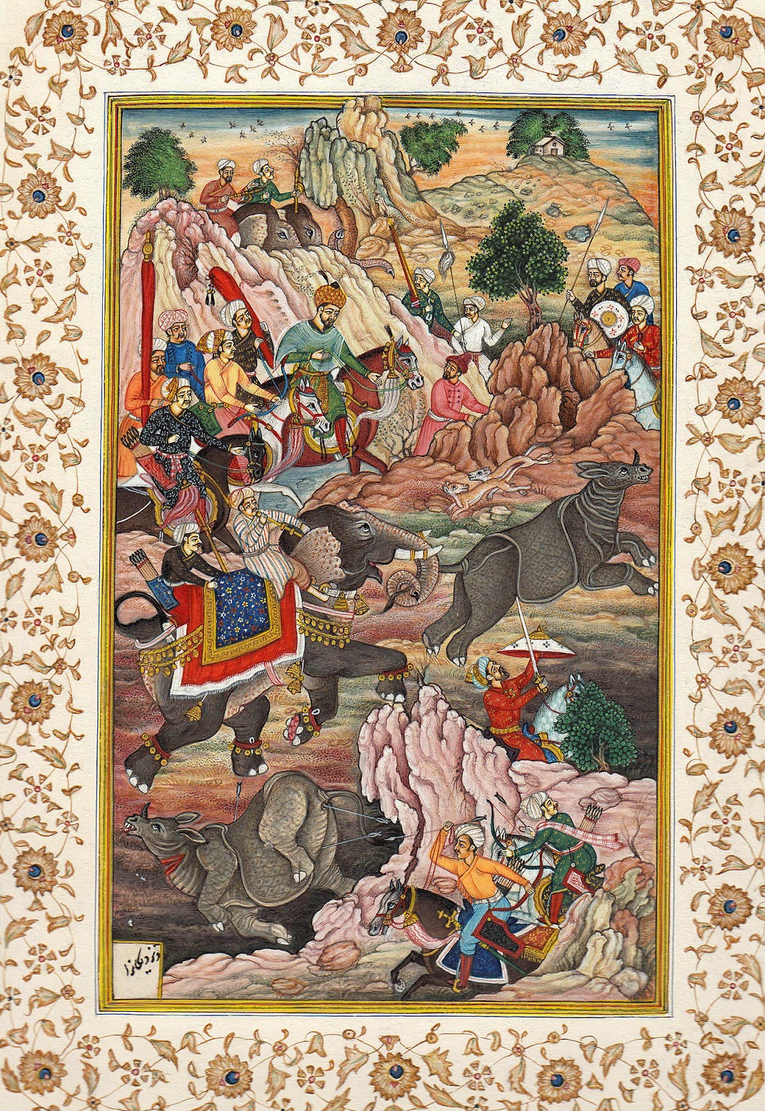 Babur_Hunting_Rhinoceros_Near_BigramPeshawar.jpg~original.jpg