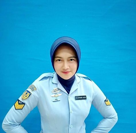 Beautiful Indonesian's Military Hijab (2).jpg