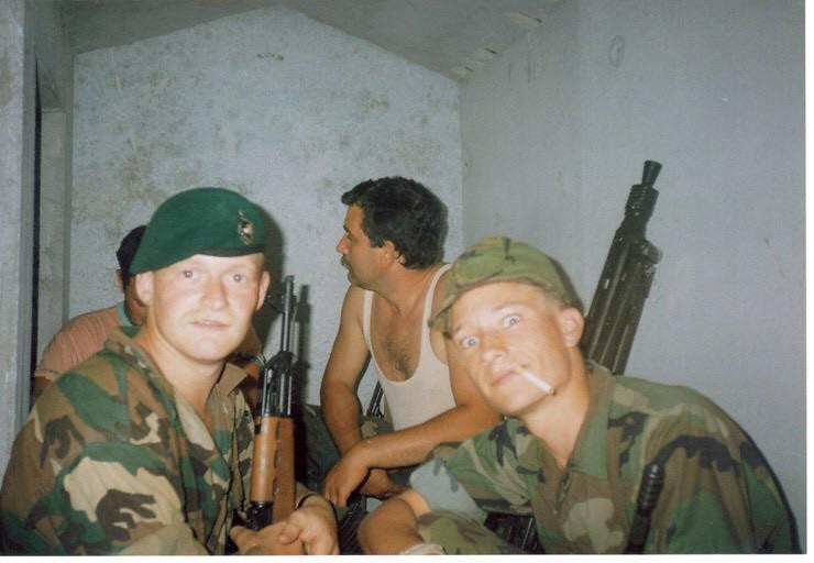 British volunteers of the Croatian Army in Dubrovnik, 1992..jpg