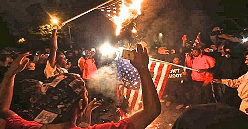 Burning--usa Flag--1cc.jpg