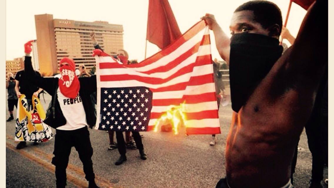 Burning--usa Flag--Black people--1c.jpg