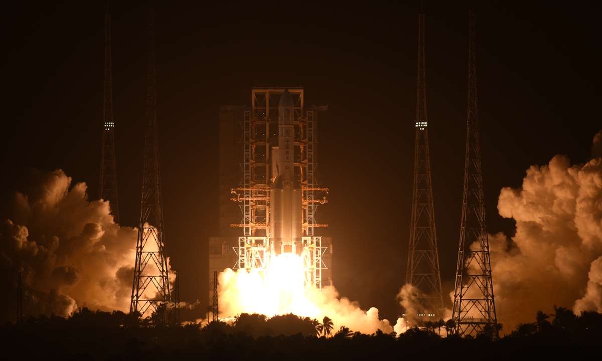 China launches Chang’e-5 mission via Long March-5 rocket to retrieve Moon rocks at Wenchang S...jpeg