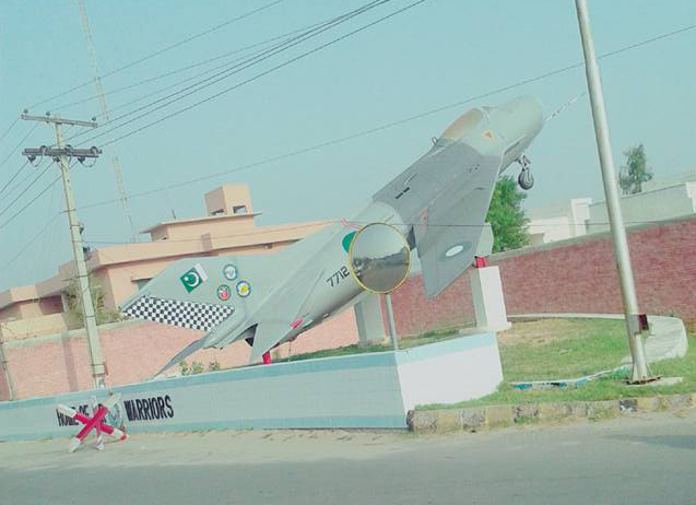 F-6 7712 Mianwali outside gate aug16.jpg