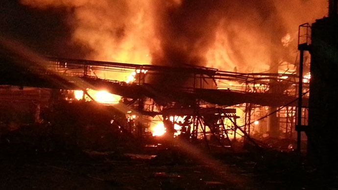 Fire at Achinsk refinery in Russia's Krasnoyarsk region on June 16.jpg