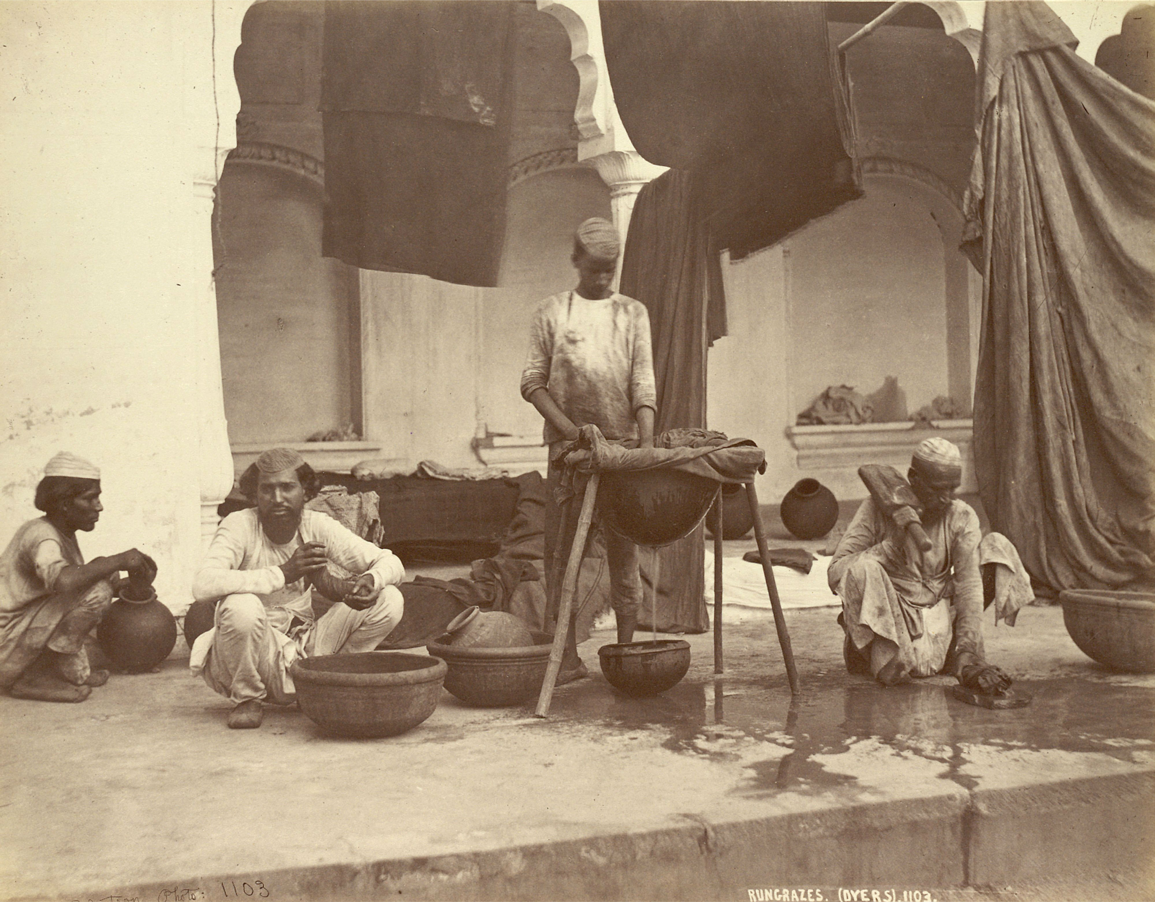 Group-of-Rangrez-or-Dyer-Caste-Members-at-Work-at-Delhi---1863.jpg