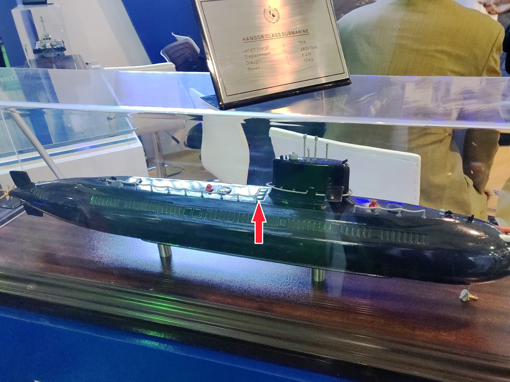 Hangor Class (S-20) submarine at IDEAS-2018(e-0).jpg