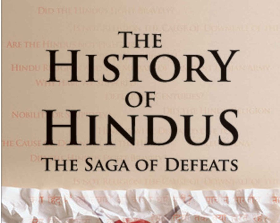 Hindu Historian accepting Hindu history of humiliation.jpg