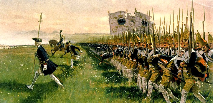 Hohenfriedeberg_-_Attack_of_Prussian_Infantry_-_1745.jpg