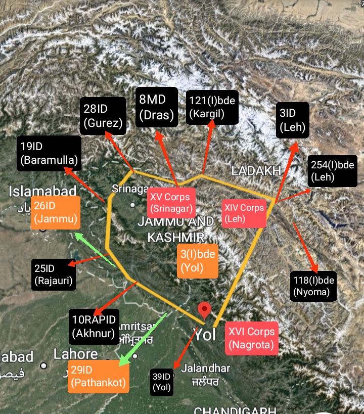 Indian Army ORBAT Against Pakistan-Visualised | Pakistan Defence