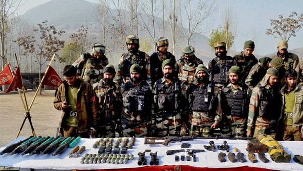 Indian Army recovers cache of arms, ammunition in Kashmir 3.jpg
