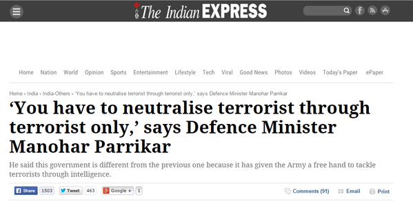 Indian Defence Minister Supporting Terrorism.jpg