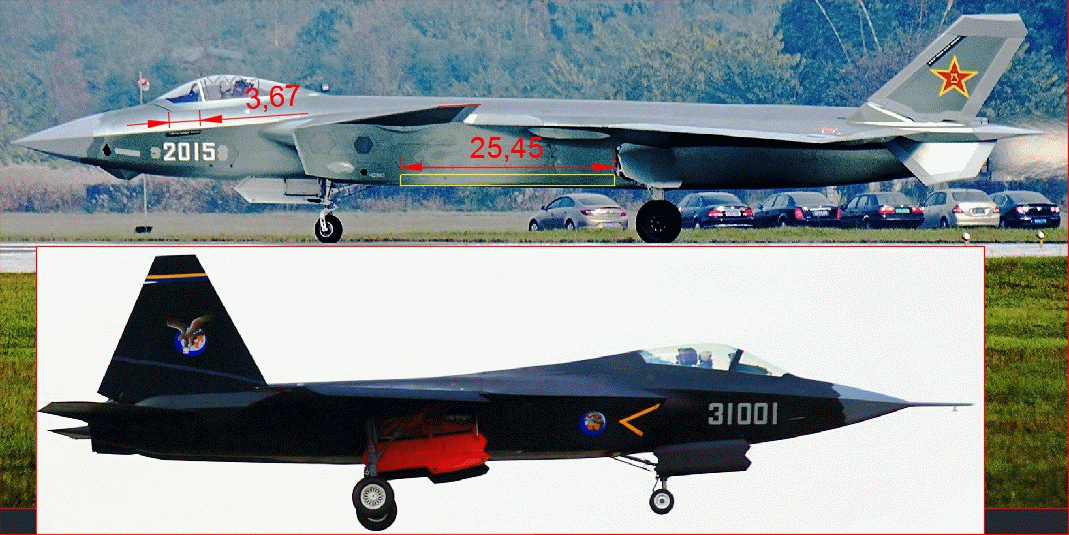 J-20 2015 vs. J-31 comparison.gif