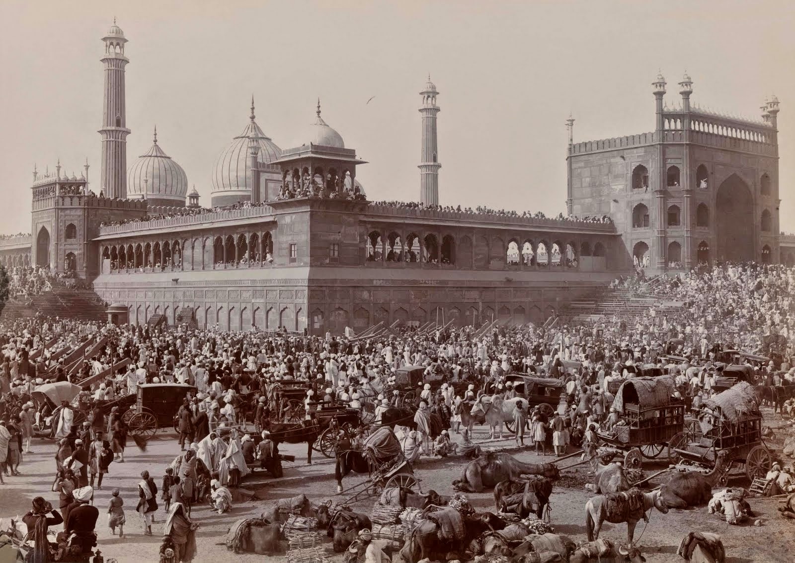 Jama Masjid, mosque in Dehli.jpg