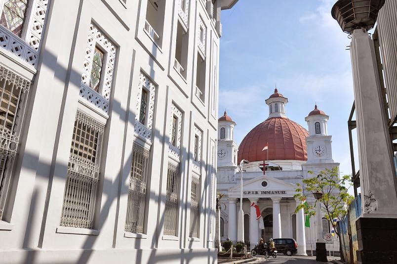 Kawasan Kota Lama Semarang. Foto Adji K..jpg