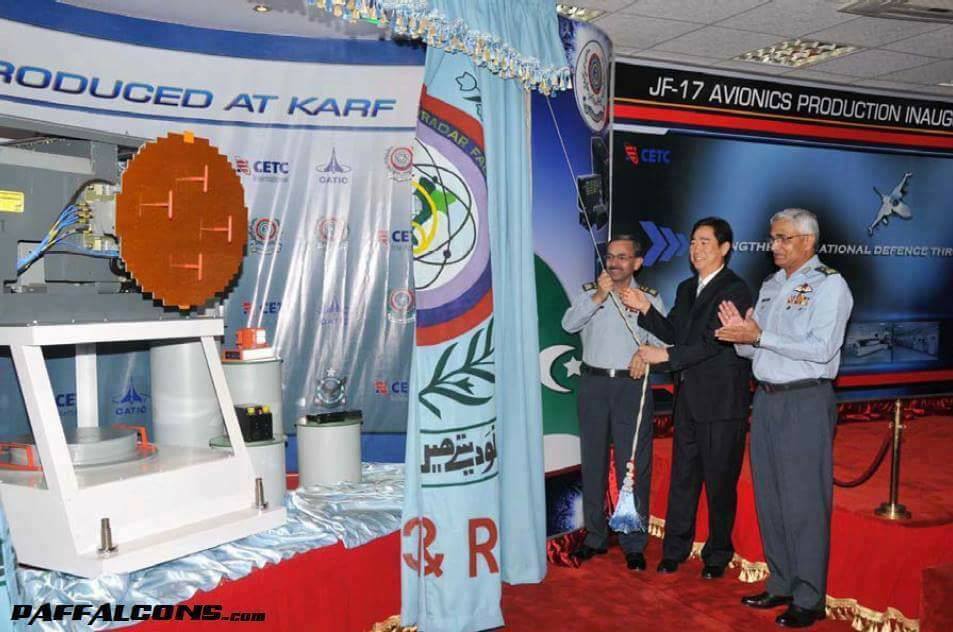 Launched of JF-17 Avionics Production at PAC Kamra-May 28, 2010.jpg