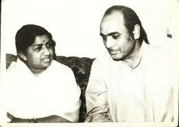 Pakistani Singer Mehdi Hassan with  Lata Mangeshkar.jpg