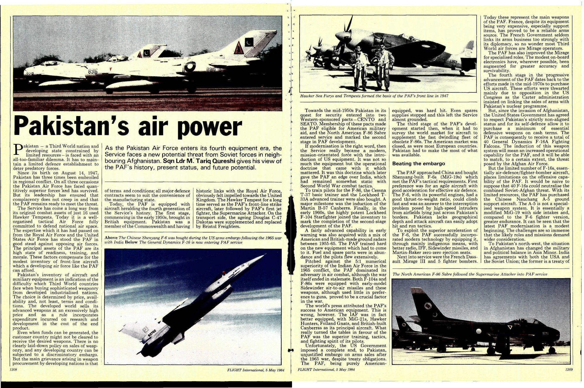 Pakistan's air power FLIGHT International, 5 May 1984-1.jpg