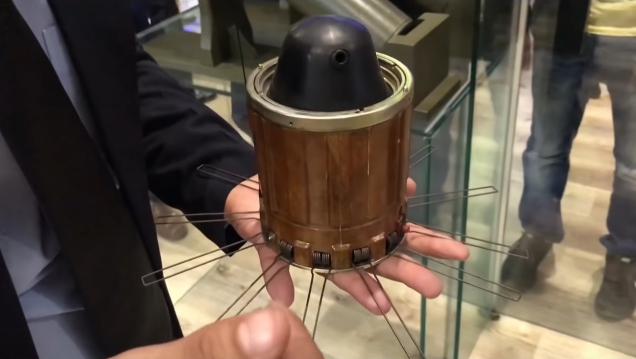 Programmable Anti Tank mine develop by POF shown during IDEAS-2018(3) source SAMAA FM VIDEO.jpg