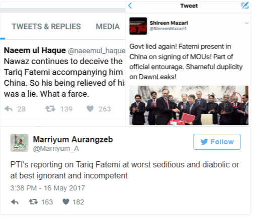 PTI leaders duped by 'Fatemi in China' news, goof up on Twitter - The Express Tribune (2).png