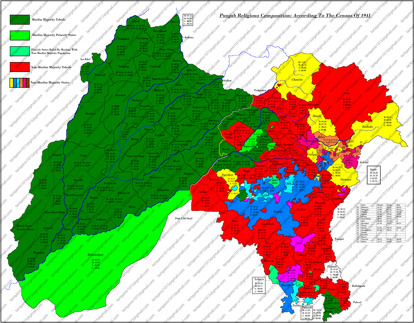 Punjab 1947 - Main Map.PNG