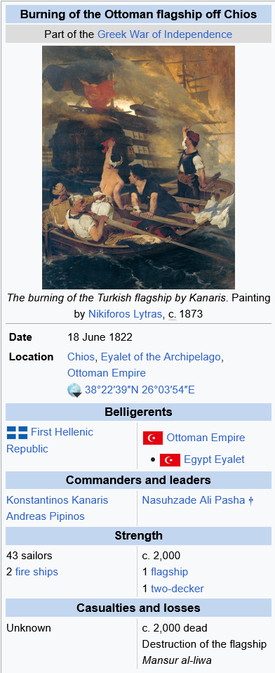 Screenshot 2023-10-03 at 15-54-03 Burning of the Ottoman flagship off Chios - Wikipedia.png