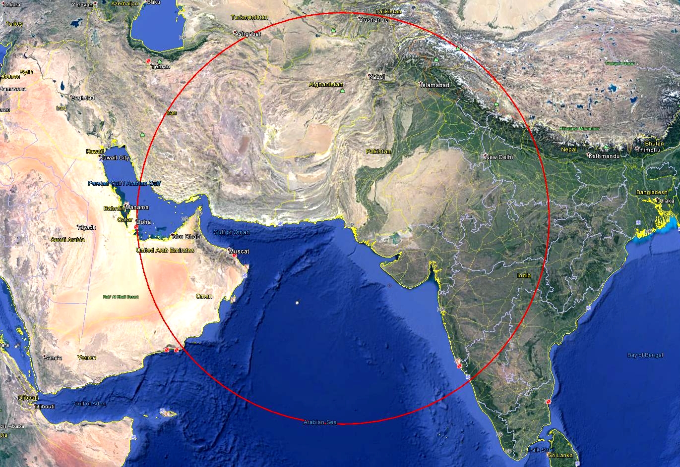 Pakistan test fires surface to surface ballistic missile Shaheen 2 ...