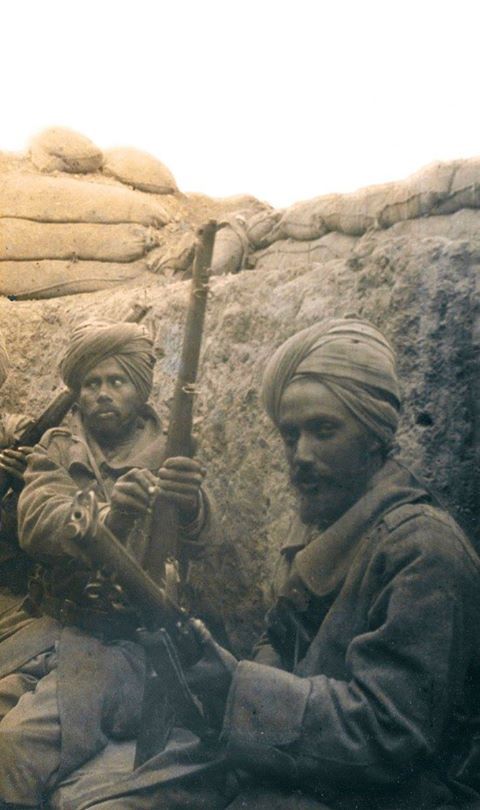 Sikh soldiers of 29th Indian Infantry Brigade in a….jpg