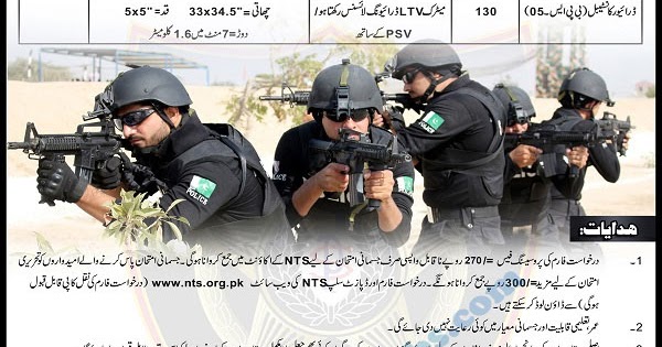 Sindh Police Department Special Security Unit SSU (1280+ Vacancies).jpg