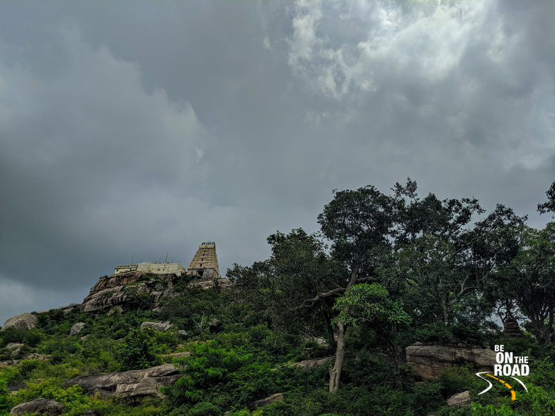 Stunning monsoon view of Yoga Narasimha Swamy temple, Melukote.jpg