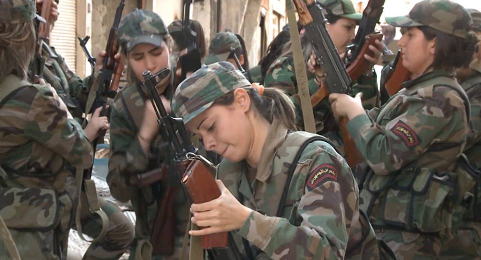syria 12 26 15 women under arms.jpg