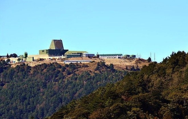 Taiwan's new PAVE PAWS early-warning radar system is built on top of a mountain.jpg