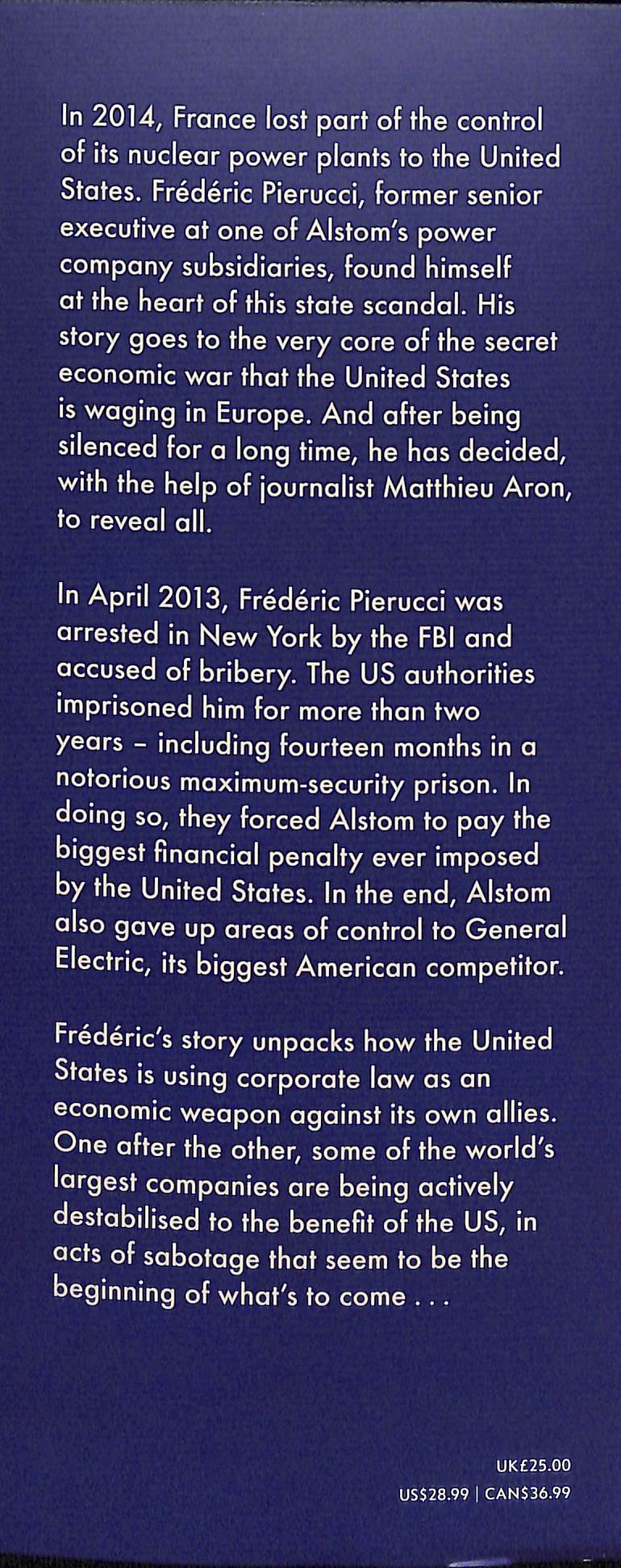 The American Trap, authored by Frederic Pierucci - Back Cover.jpg
