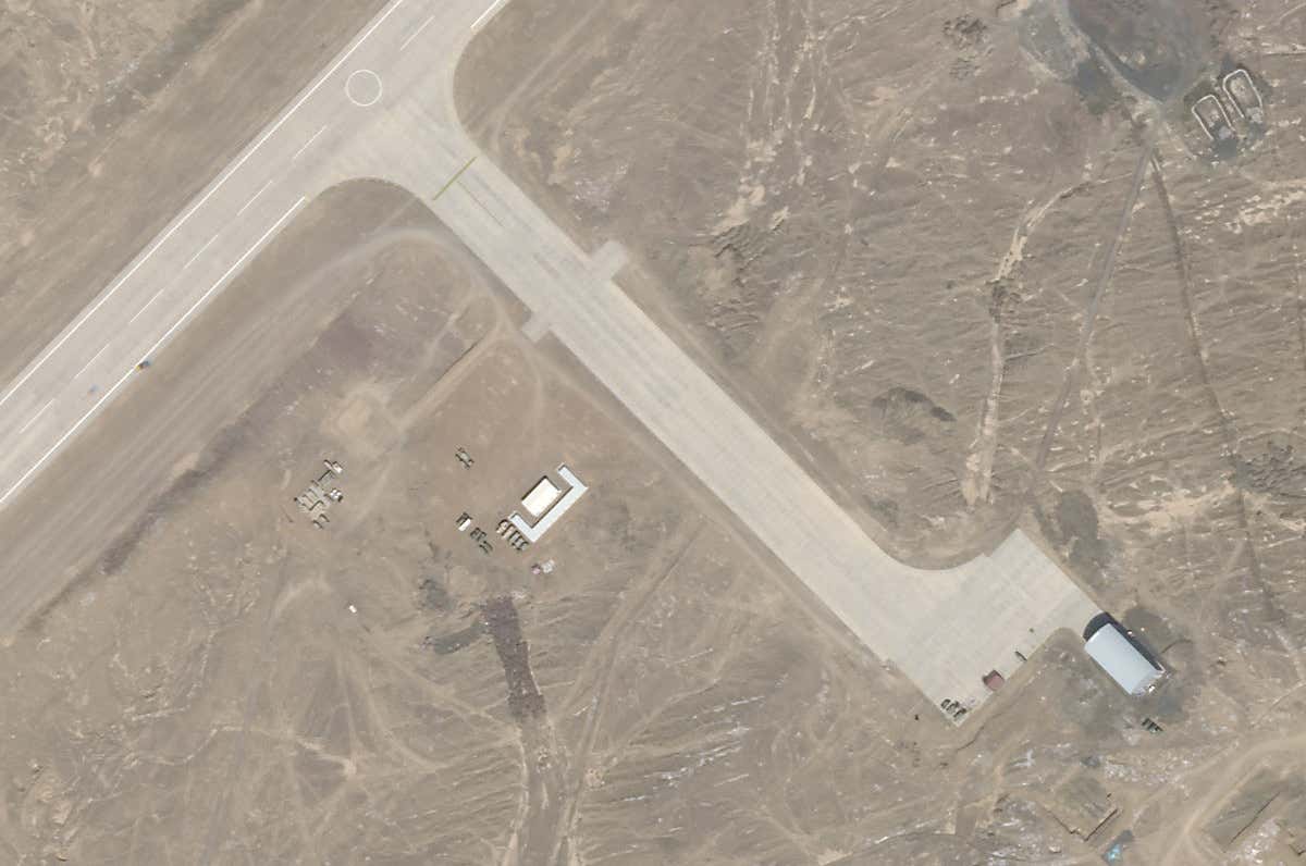 The central portion of the air base, as seen on Sept. 8, including the hangar..jpg
