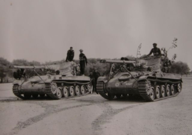 Two captured Indian AMX-13 tanks with Pakistani soldiers.jpg