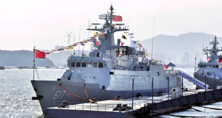 Type 056A Jingdezhen (617) was commissioned at the PLAN Naval Base in Xiamen on 2020-06-17.jpeg