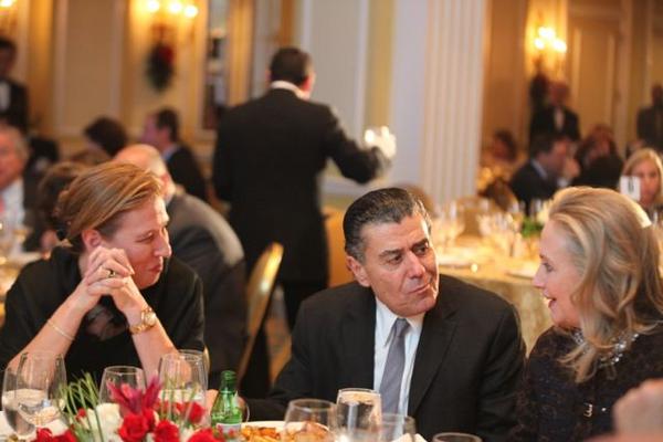 Tzipi Livni Haim Saban and Hillary Clinton.jpg
