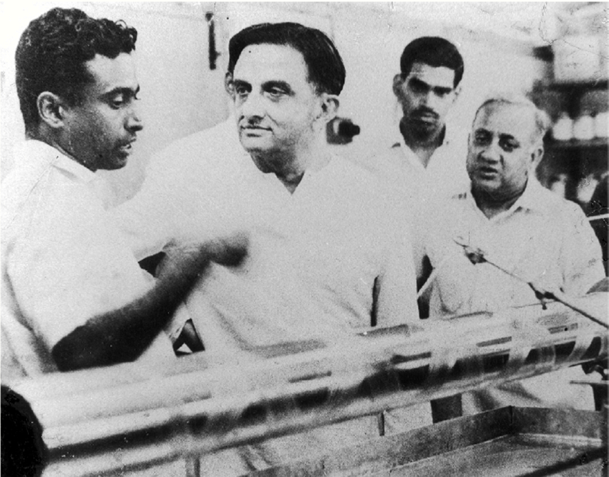 With Prof Vikram Sarabhai, a great visionary and the master planner behind India's.PNG
